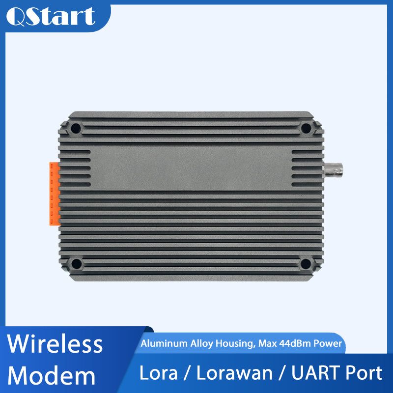 Wireless Industrial LoRa or Lorawan DTU with Aluminum Alloy Housing Max 25W(44dBm) Power